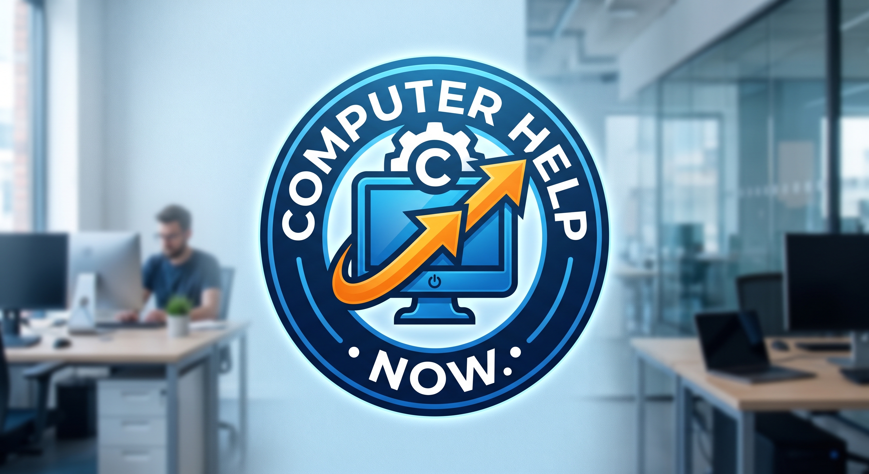 Computer Help Now Logo & Office